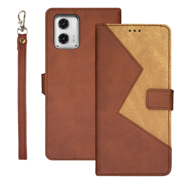 idewei Two-color Splicing Leather Phone Case, Series 2