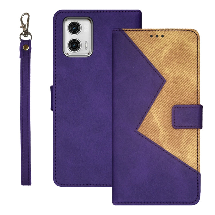 idewei Two-color Splicing Leather Phone Case, Series 2