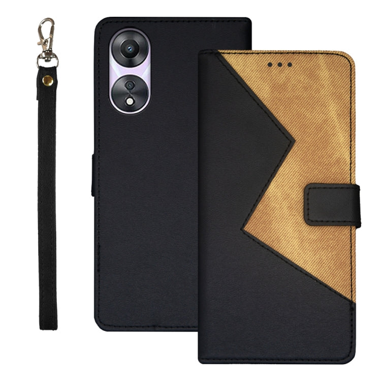 idewei Two-color Splicing Leather Phone Case, Series 2