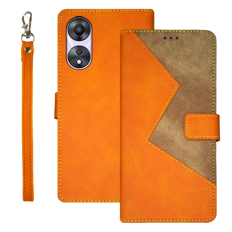 idewei Two-color Splicing Leather Phone Case, Series 2