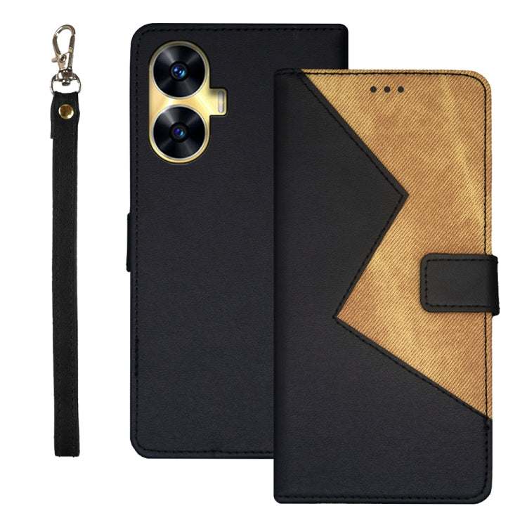 idewei Two-color Splicing Leather Phone Case, Series 1