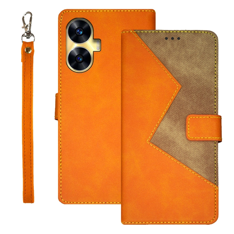 idewei Two-color Splicing Leather Phone Case, Series 1