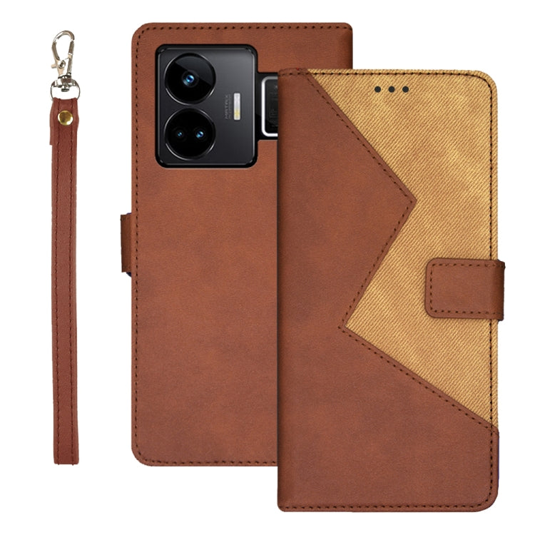 idewei Two-color Splicing Leather Phone Case, Series 1