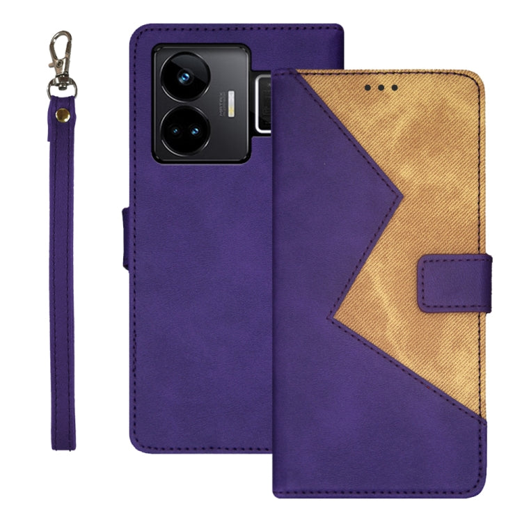 idewei Two-color Splicing Leather Phone Case, Series 1