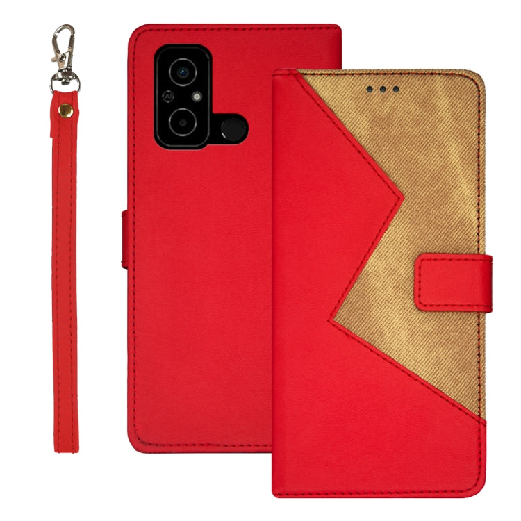 idewei Two-color Splicing Leather Phone Case, Series 1