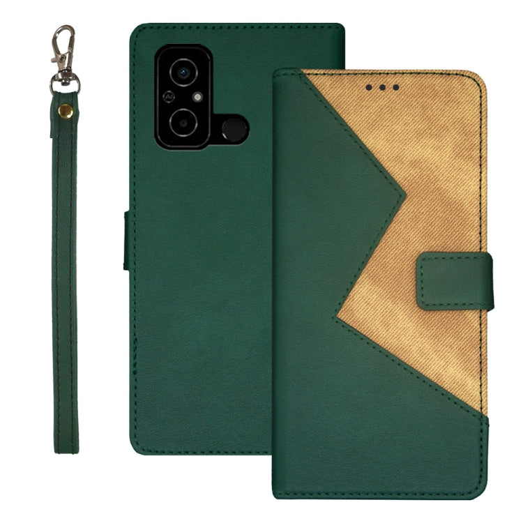 idewei Two-color Splicing Leather Phone Case, Series 1