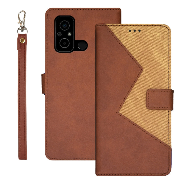 idewei Two-color Splicing Leather Phone Case, Series 1