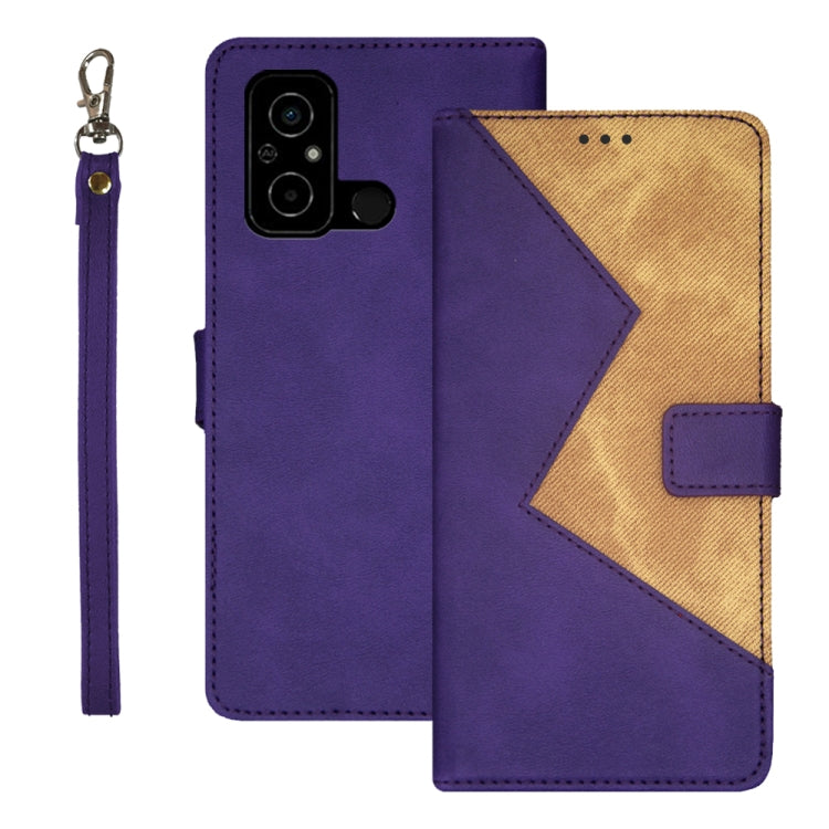 idewei Two-color Splicing Leather Phone Case, Series 1