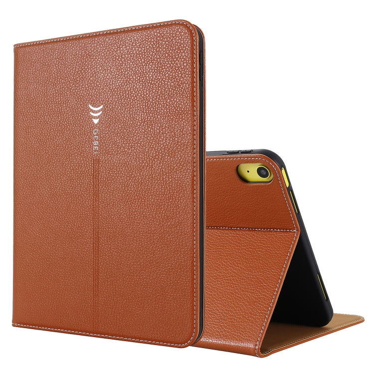 GEBEI Silk Texture Flip Tablet Leather Case