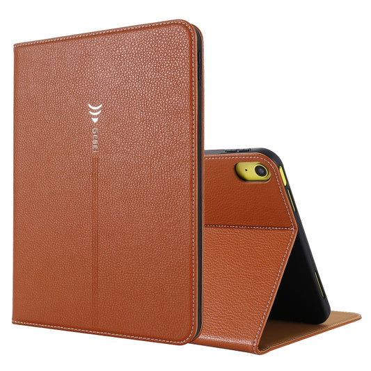 GEBEI Silk Texture Flip Tablet Leather Case