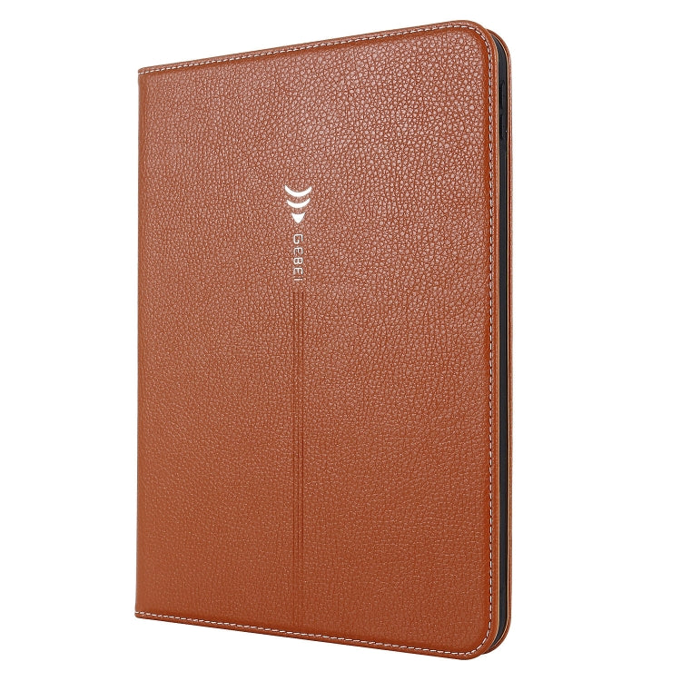 GEBEI Silk Texture Flip Tablet Leather Case