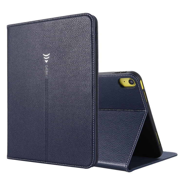 GEBEI Silk Texture Flip Tablet Leather Case