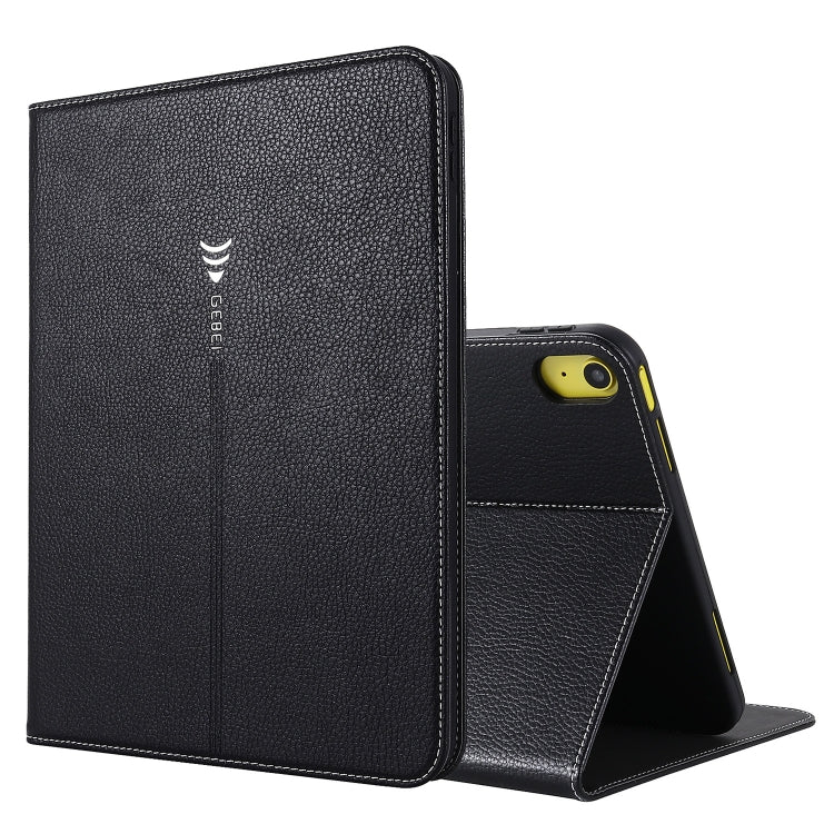 GEBEI Silk Texture Flip Tablet Leather Case