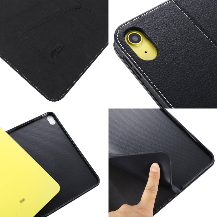 GEBEI Silk Texture Flip Tablet Leather Case