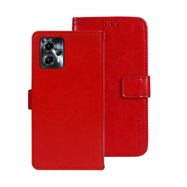 idewei Crazy Horse Texture Leather Phone Case with Holder, Series 1