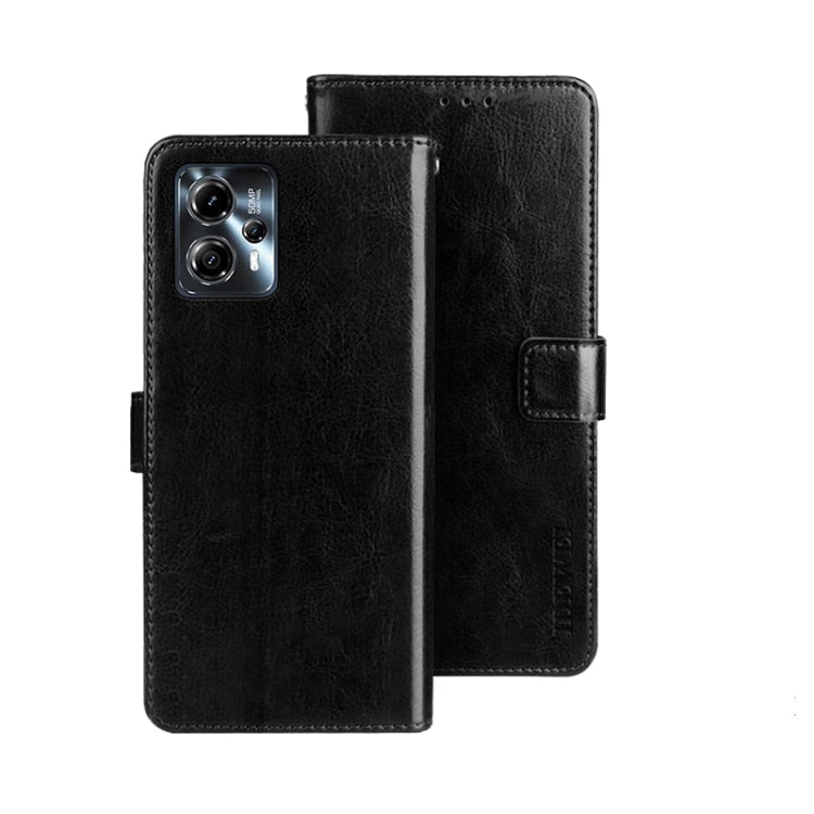 idewei Crazy Horse Texture Leather Phone Case with Holder, Series 1