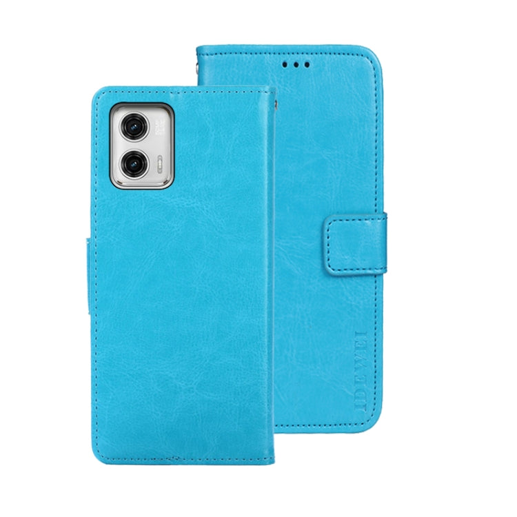 idewei Crazy Horse Texture Leather Phone Case with Holder, Series 3