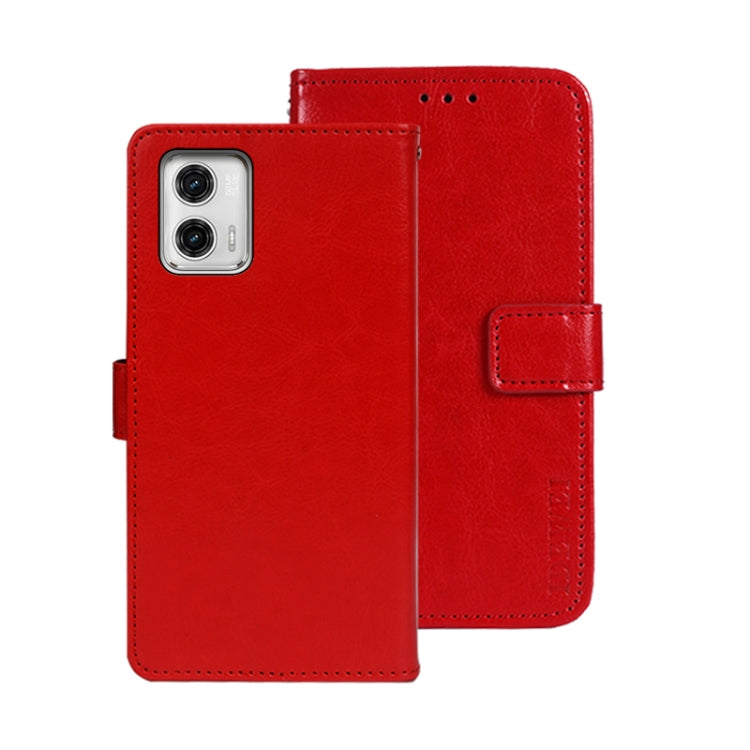 idewei Crazy Horse Texture Leather Phone Case with Holder, Series 3