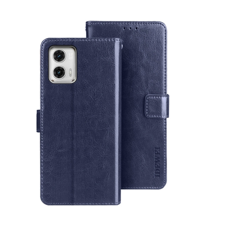 idewei Crazy Horse Texture Leather Phone Case with Holder, Series 3