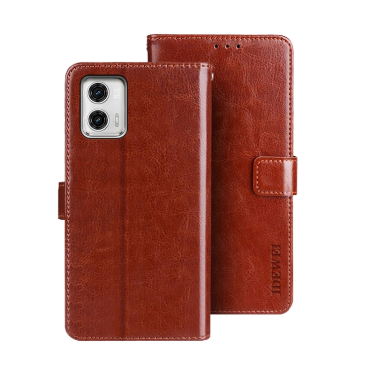 idewei Crazy Horse Texture Leather Phone Case with Holder, Series 3