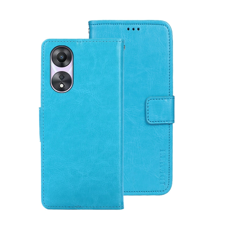 idewei Crazy Horse Texture Leather Phone Case with Holder, Series 3