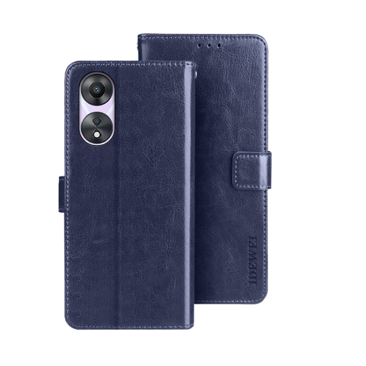 idewei Crazy Horse Texture Leather Phone Case with Holder, Series 3