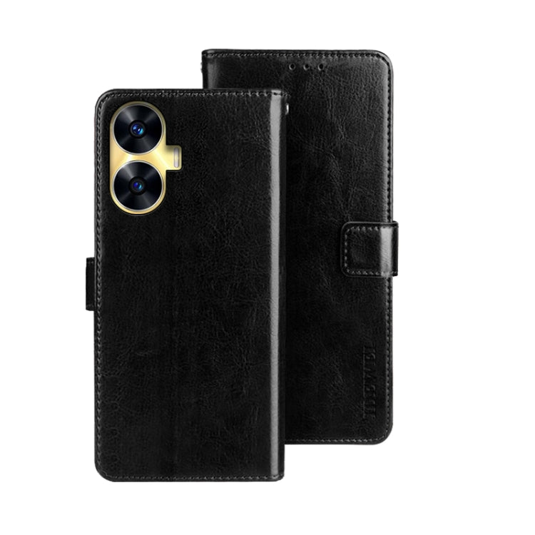 idewei Crazy Horse Texture Leather Phone Case with Holder, Series 1