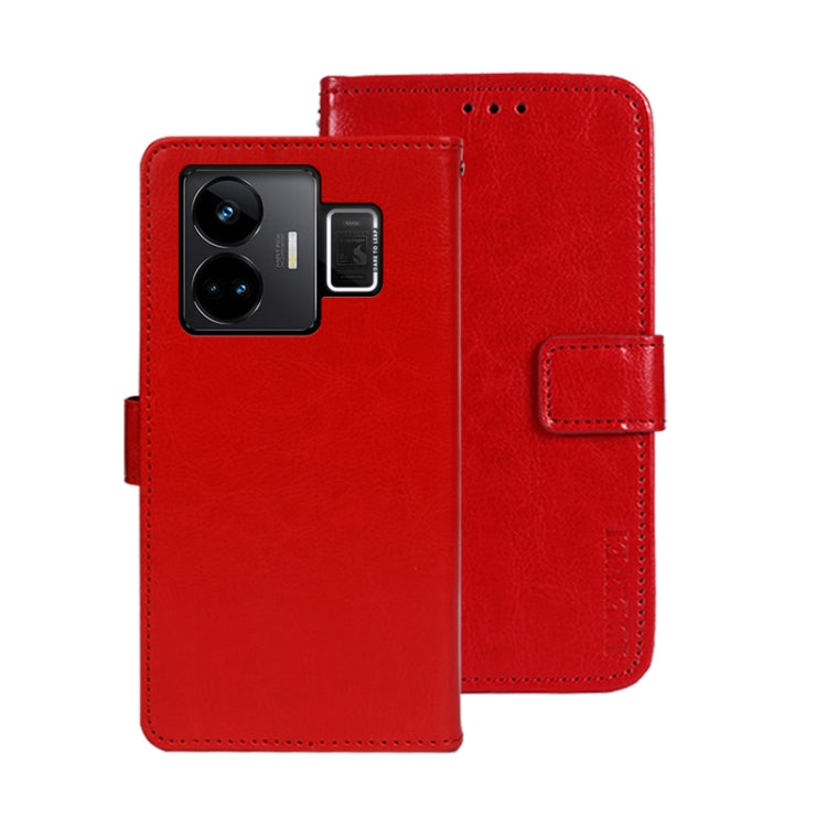 idewei Crazy Horse Texture Leather Phone Case with Holder, Series 2