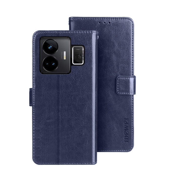 idewei Crazy Horse Texture Leather Phone Case with Holder, Series 2