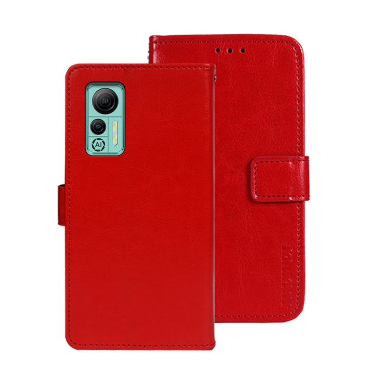 idewei Crazy Horse Texture Leather Phone Case with Holder, Series 2