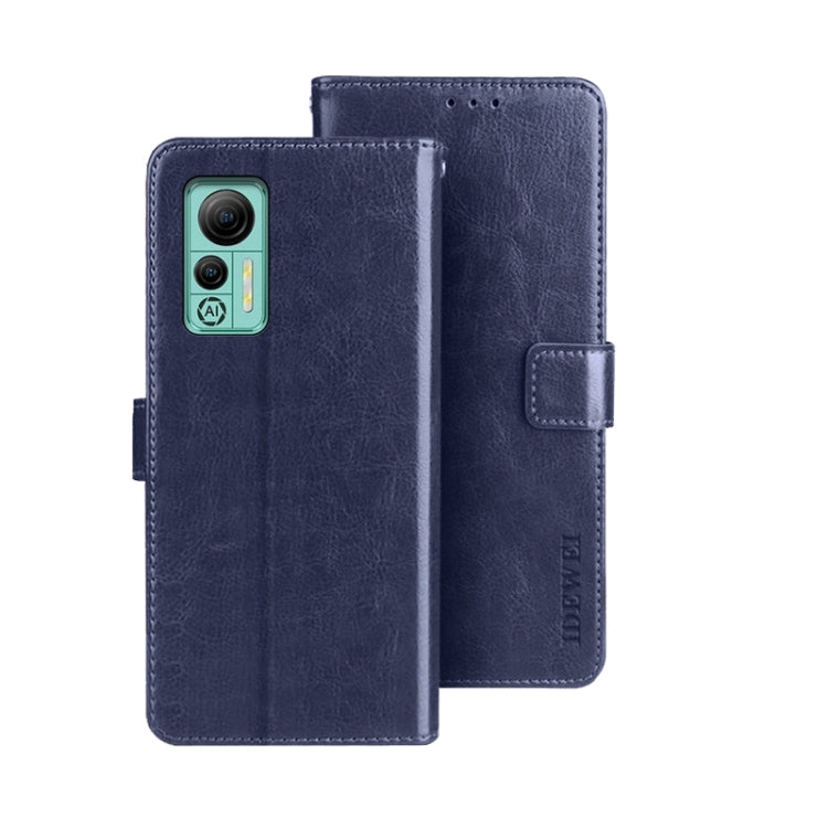 idewei Crazy Horse Texture Leather Phone Case with Holder, Series 2