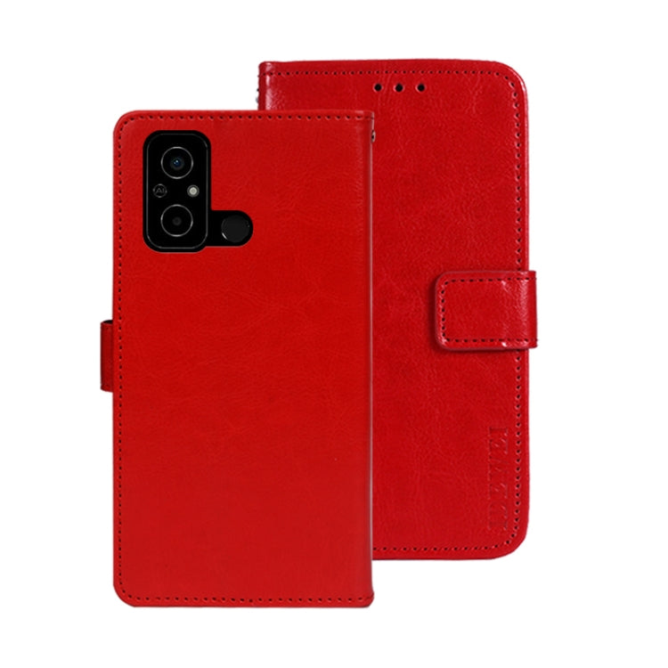 idewei Crazy Horse Texture Leather Phone Case with Holder, Series 2