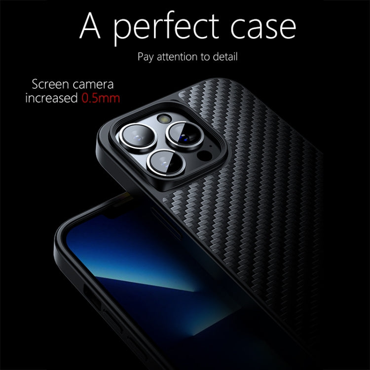 wlons Magsafe Carbon Fiber Kevlar TPU Phone Case