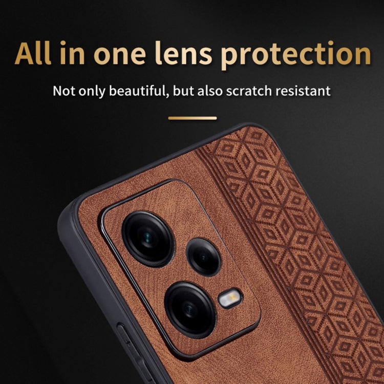 AZNS 3D Embossed Skin Feel Phone Case, For Xiaomi Redmi Note 12 Pro 5G Global, For Xiaomi Poco X5, For Huawei P60 Art, For Huawei P60 / P60 Pro