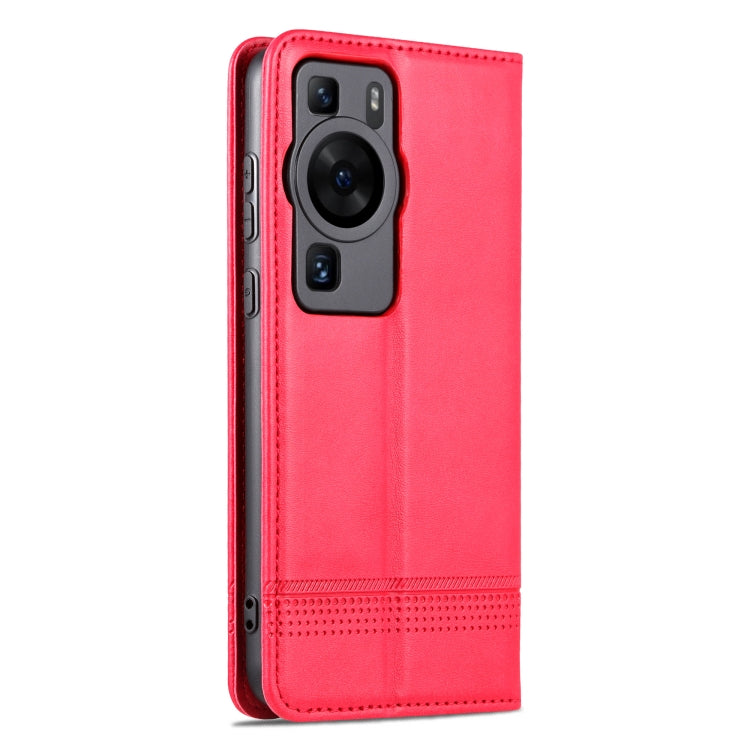 AZNS Magnetic Calf Texture Flip Leather Phone Case