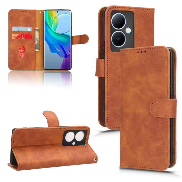 Skin Feel Magnetic Flip Leather Phone Case, Series 1