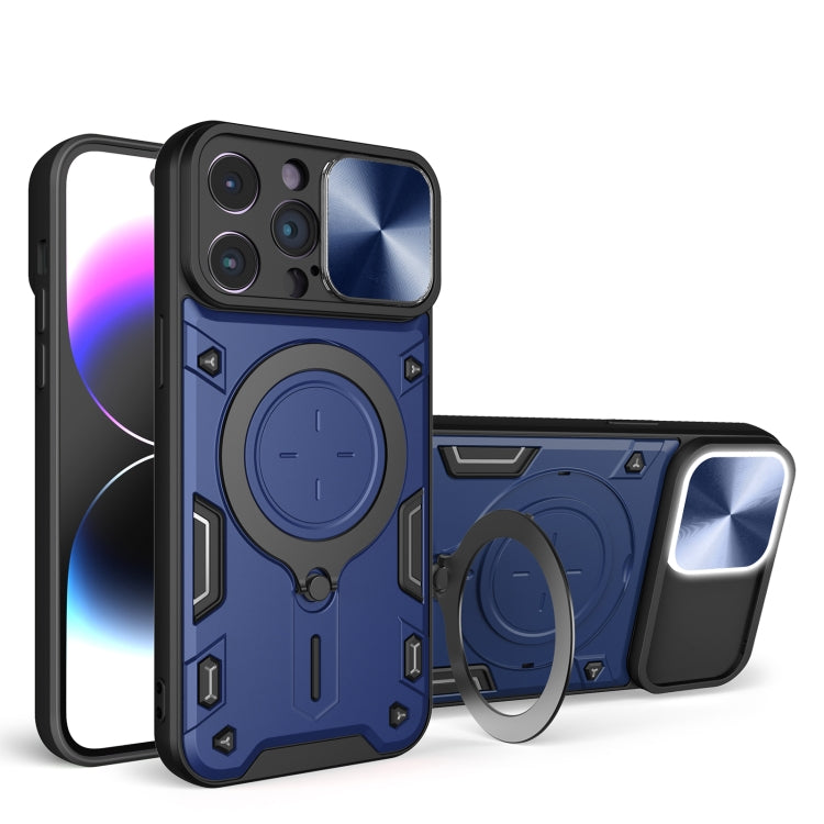 CD Texture Sliding Camshield Magnetic Holder Phone Case, Series 4