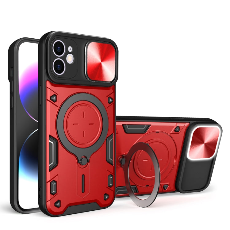 CD Texture Sliding Camshield Magnetic Holder Phone Case, Series 1