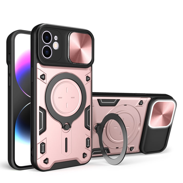 CD Texture Sliding Camshield Magnetic Holder Phone Case, Series 1