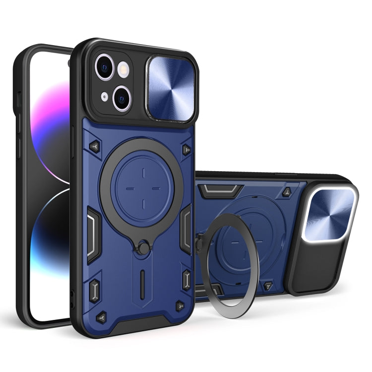 CD Texture Sliding Camshield Magnetic Holder Phone Case, Series 2