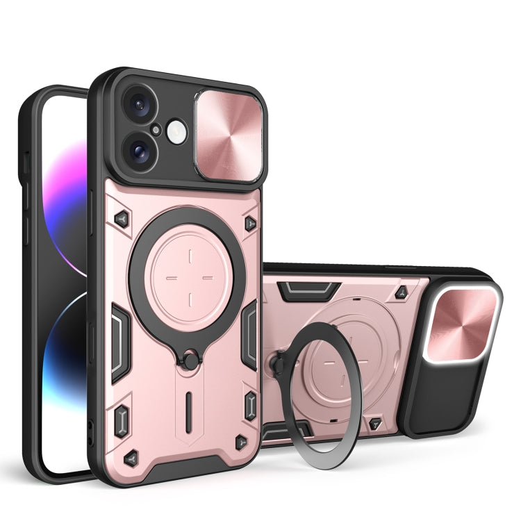 CD Texture Sliding Camshield Magnetic Holder Phone Case, Series 1