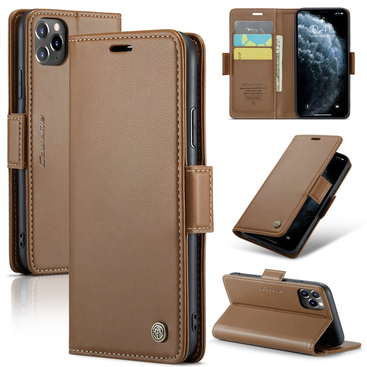 CaseMe 023 Butterfly Buckle Litchi Texture RFID Anti-theft Leather Phone Case, Series 2