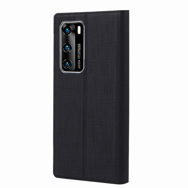 ViLi DMX-54 Shockproof TPU + PU Leather View Window Magnetic Attraction Horizontal Flip Protective Case with Card Slots & Holder & Sleep / Wake-up, For Huawei P40, For Huawei P40 Pro