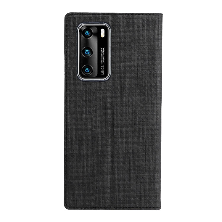 ViLi DMX-54 Shockproof TPU + PU Leather View Window Magnetic Attraction Horizontal Flip Protective Case with Card Slots & Holder & Sleep / Wake-up, For Huawei P40, For Huawei P40 Pro