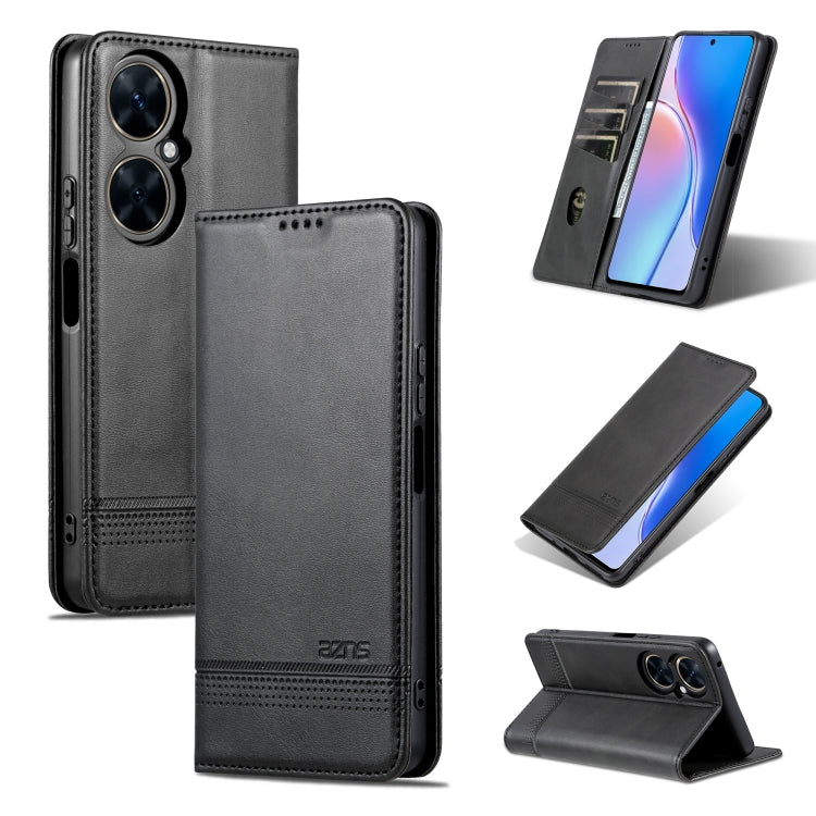 AZNS Magnetic Calf Texture Flip Leather Phone Case, Series 1