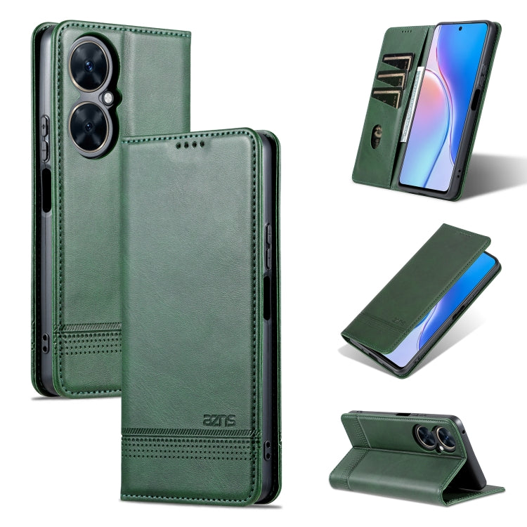 AZNS Magnetic Calf Texture Flip Leather Phone Case, Series 1