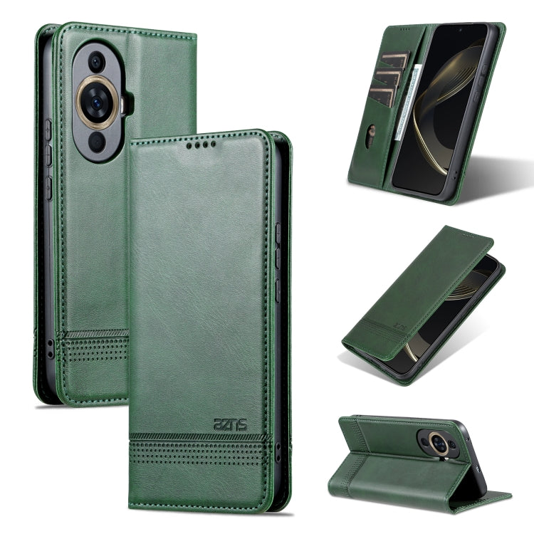 AZNS Magnetic Calf Texture Flip Leather Phone Case, Series 3