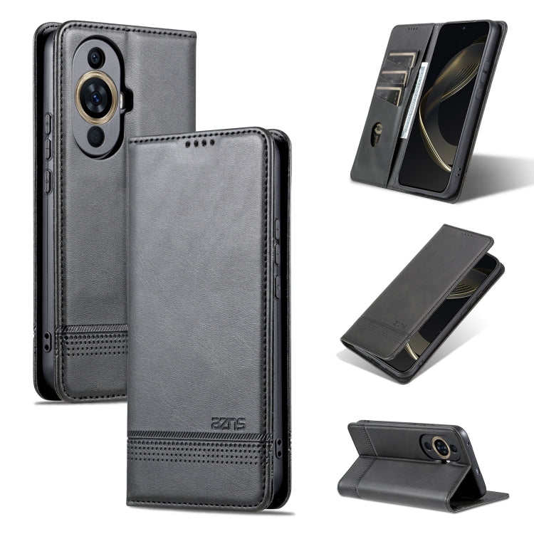 AZNS Magnetic Calf Texture Flip Leather Phone Case, Series 2