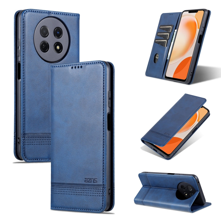 AZNS Magnetic Calf Texture Flip Leather Phone Case, Series 3