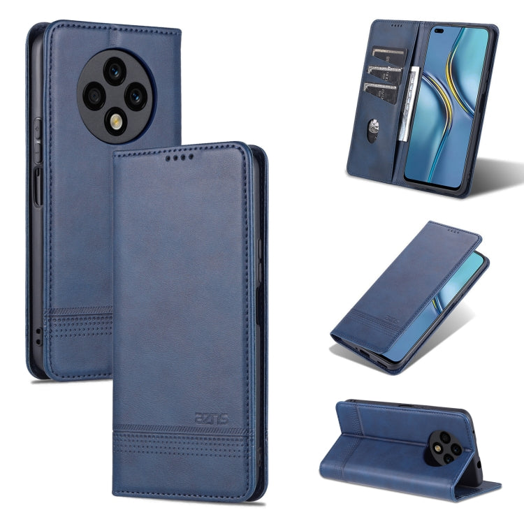 AZNS Magnetic Calf Texture Flip Leather Phone Case, Series 3